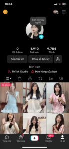 Bán Acc TikTok Gái Xinh