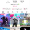 Bán Kênh TikTok 30,5K Follow – 210,1K Like – Chủ đề Game – Kênh Sạch – Giá Rẻ